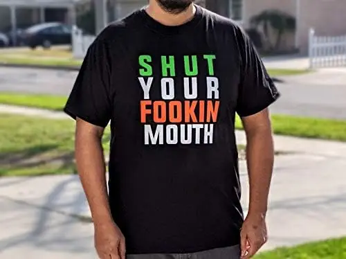 Funny McGregor Inspired Shut The Fook Up Conor Irish Ireland T-Shirt