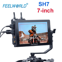 FEELWORLD SH7 7-inch Ultra Bright 2200nit On-camera Monitor SDI Cross Conversion Director Monitor