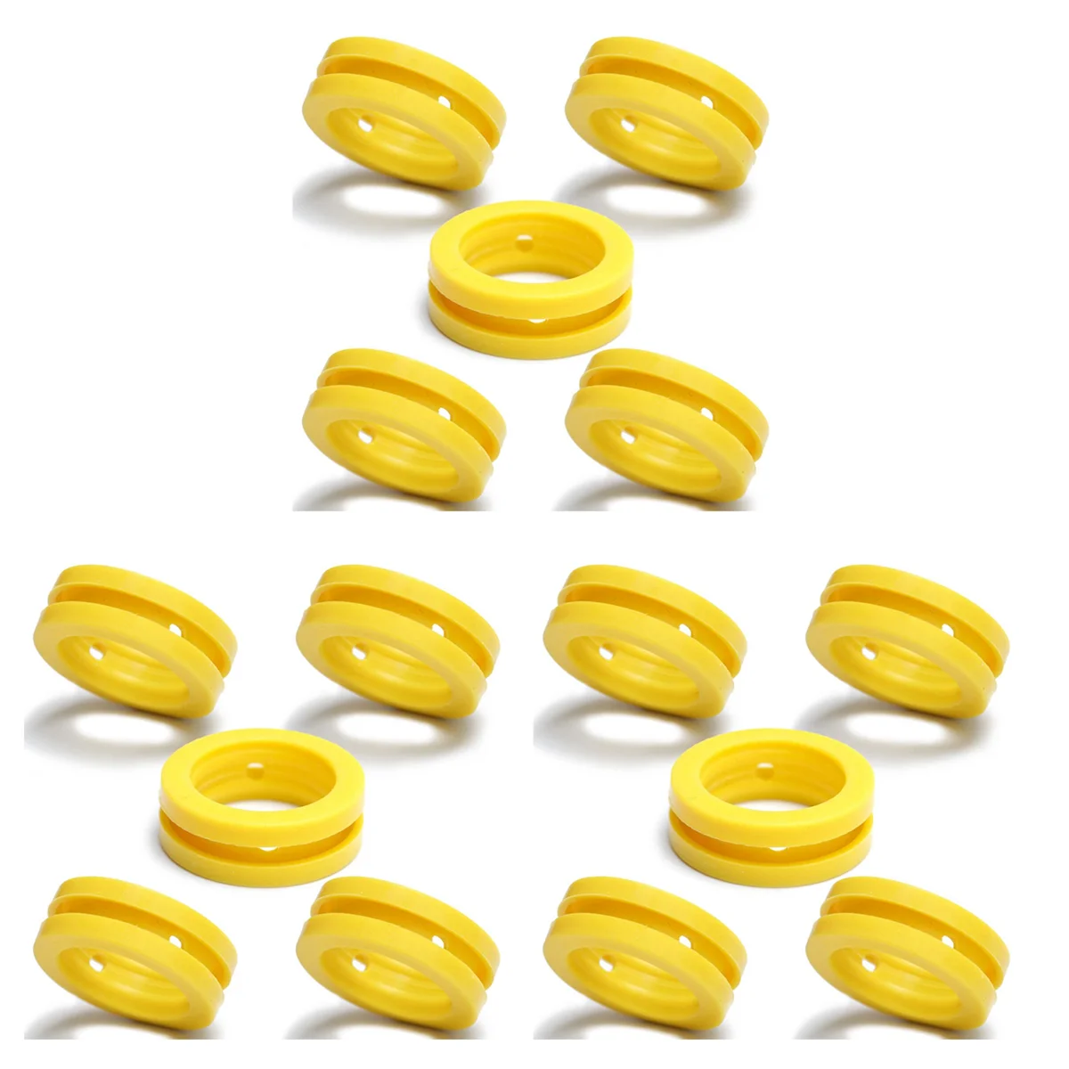 ABBK-O リングソーダマシン Co2 シリンダー交換カーボネーターガスケット 15 個、新しいソーダメーカー & ピンクシリンダー用ガスケットリング