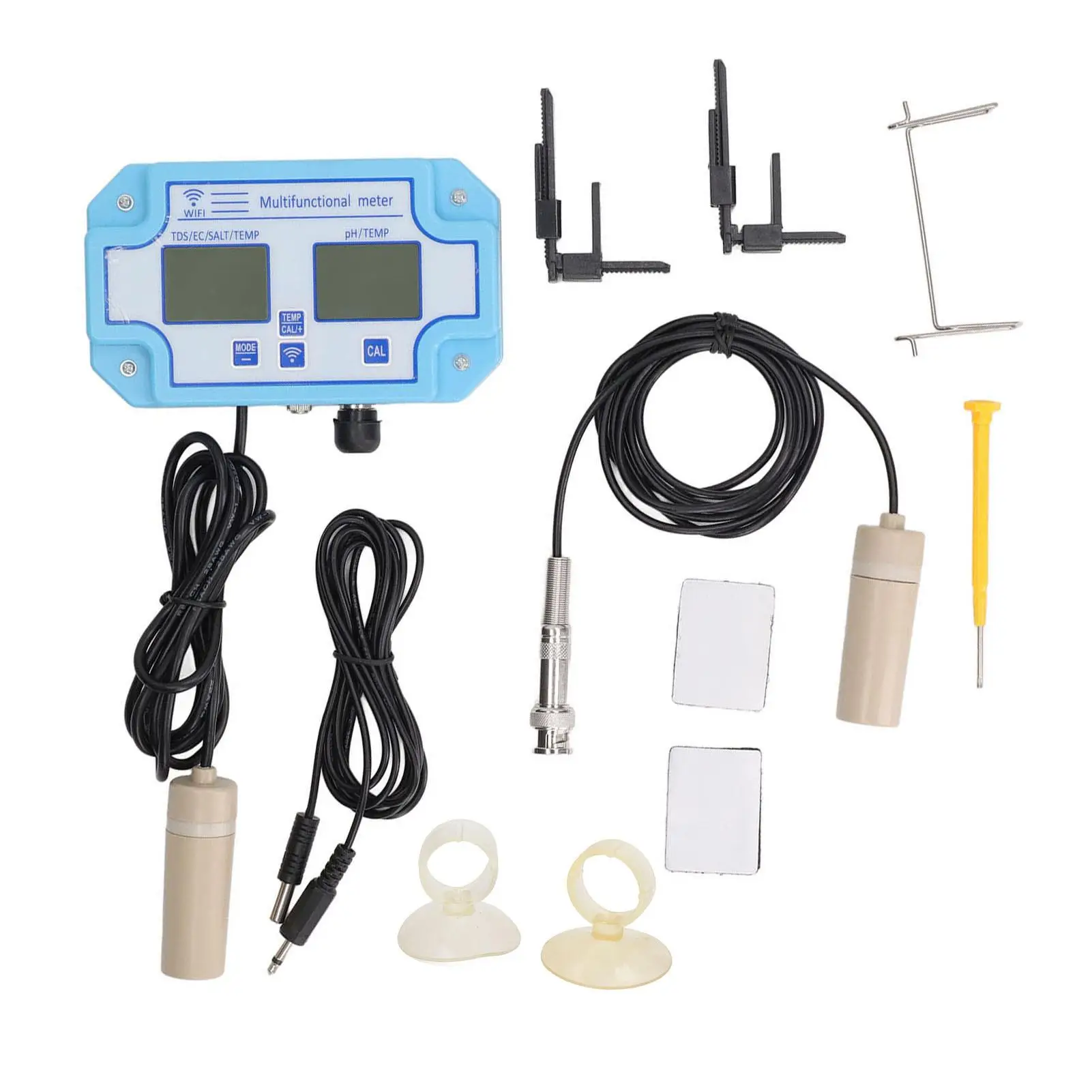 

3-in-1 Digital Water Quality Tester - Real-Time PH, TDS & EC Meter for Aquariums - Easy-to-Use with Clear Display