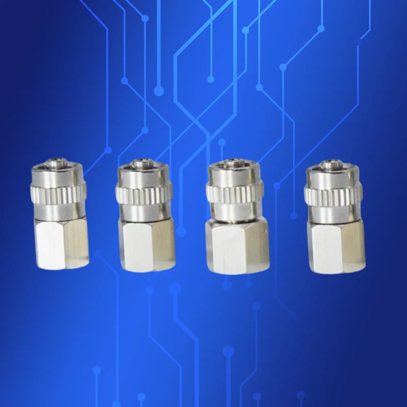 【Free Shpg】Metal Luer Lock Connector | M6/M8 Female Thread to Needle Tip | 1/8