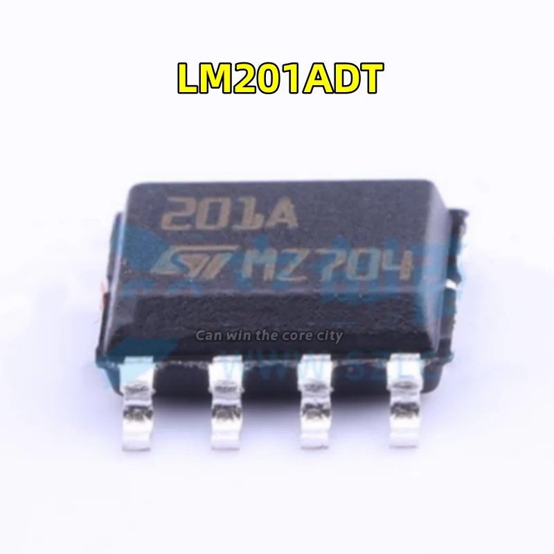 1-100 PCS/LOT Original LM201ADT 201A SOP-8 single-channel operational amplifier chip, input and output overload protection