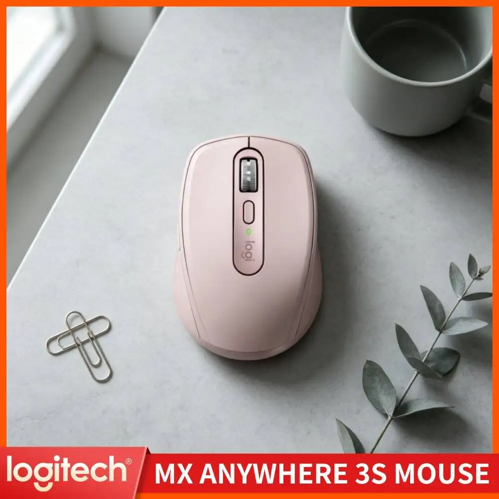 Wireless MX Anywhere 3S - Darkfield 8K DPI, Hyper-Scroll, USB-C, Great for Freelance Fashion Designer & Home Office Task