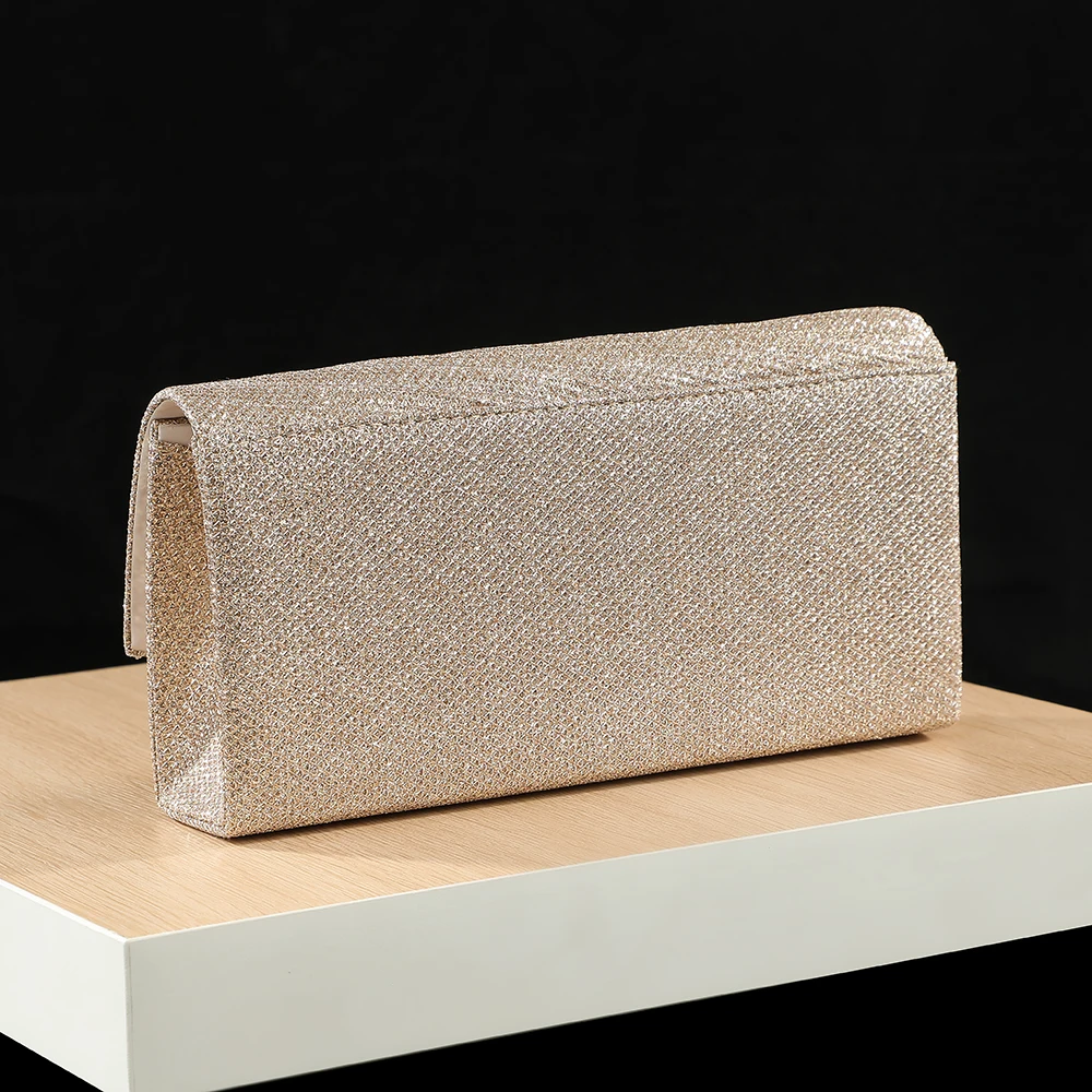 Luxury Glitter Evening Clutch Bag for Women Envelope Bridal Party Purse Valentine Wedding Dinner Handbag Ladies image 3