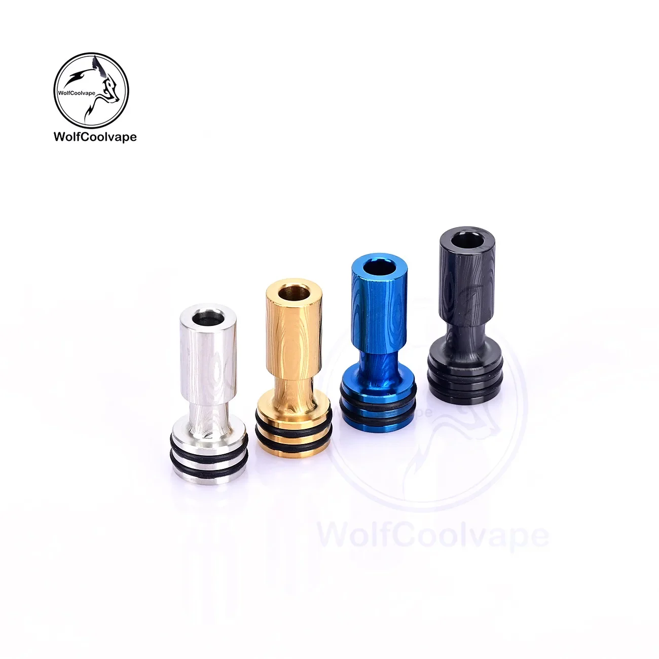 Wolfcoolvape 510 Vape Drip Tip Pasuje do RDA RTA RDTA Atomizer Odporny na Ciepło Ustnik do E-Papierosów Vaping Mods Tank
