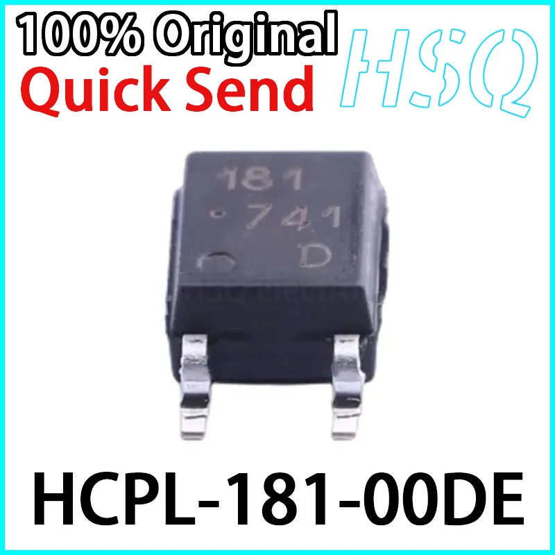 

10PCS HCPL-181-00DE Optical Isolator Chip SMT SOP4 Silk Screen 181 Brand New Original