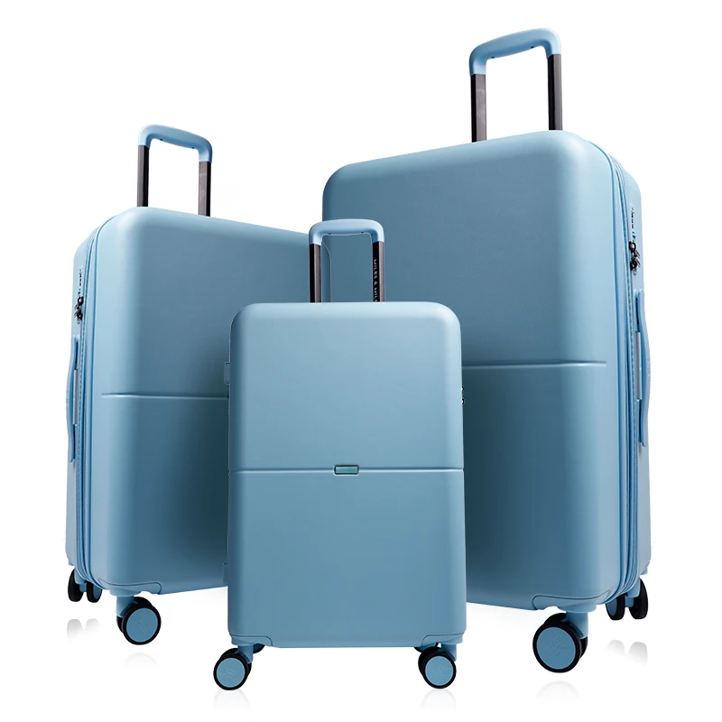 Durable and Waterproof  Travel Luggage Set Lightweight ABS Trolley Spinner Caster Stylish  Sizes Options