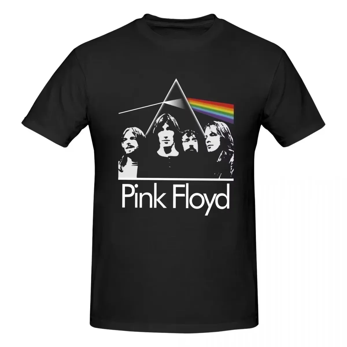 Sommer 2026 Bestseller Pink Floyd, Die Legendäre Britische Rockband, Themenbezogenes Outdoor Casual Trendiges Herren-Kurzarm-T-Shirt – Detail 8