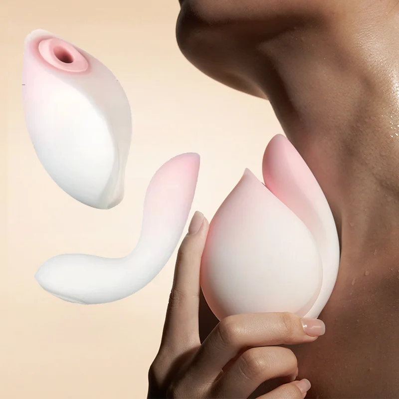 Split Combination Sucking Vibration 2 in 1 Vibrator Vaginal Massager G-spot Nipple Clitoral Stimulator Female Adult Sex Toys