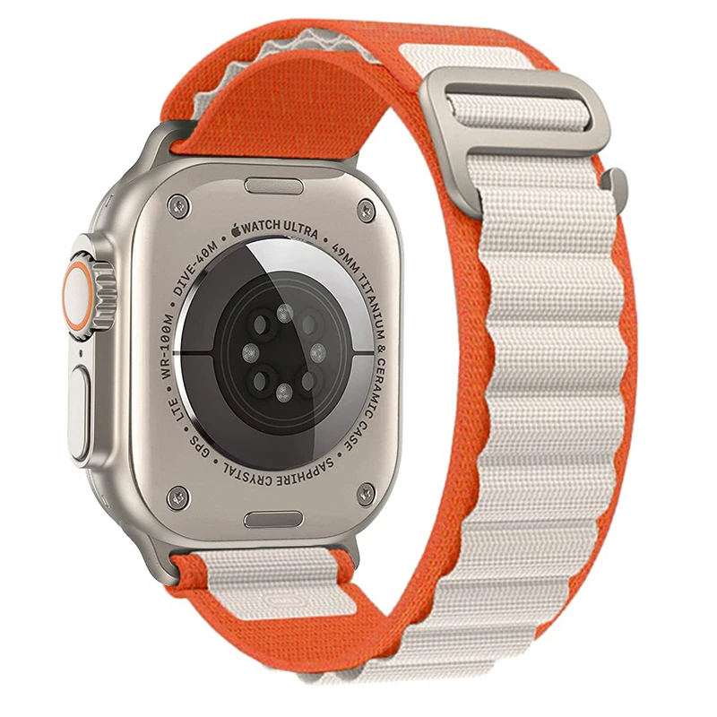 Alpine Loop Strap für Apple Watch Ultra 3 2 Band 49 mm 45 mm 44 mm 40 mm 41 mm 46 mm 42 mm Armband iWatch Serie 11 10 SE 9 8 7 6 5 4