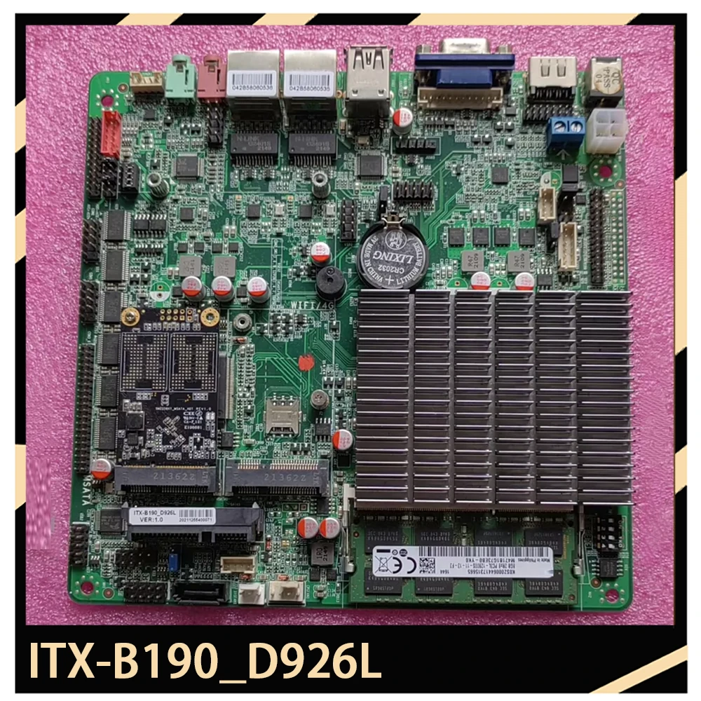

Промышленная материнская плата ITX-B190_D926L
