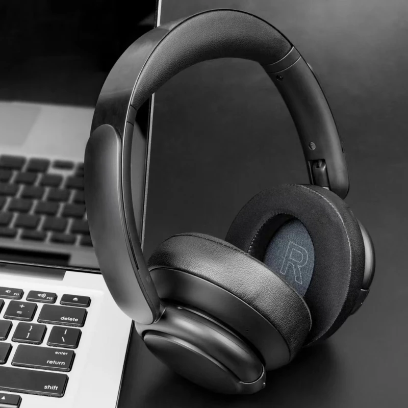 通気性のあるイヤーパッド for Life Q30/Q35 イヤホン冷却ジェル スリーブ ラウンド イヤーカップ