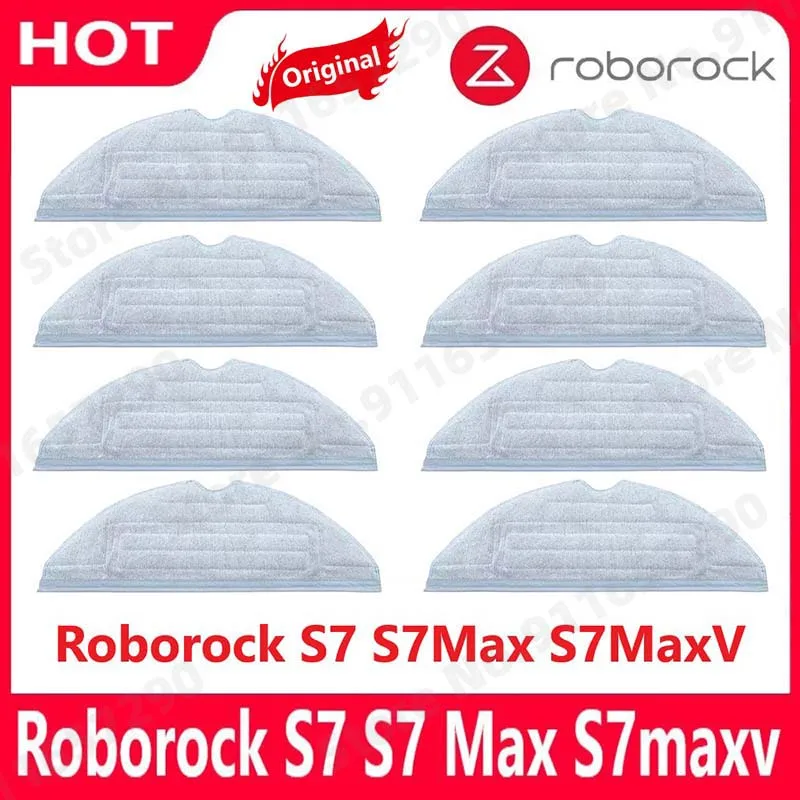 

Швабра Roborock T7S T7plus T7Splus S7, Оригинальные запасные части для тряпки, тканевые аксессуары для мытья