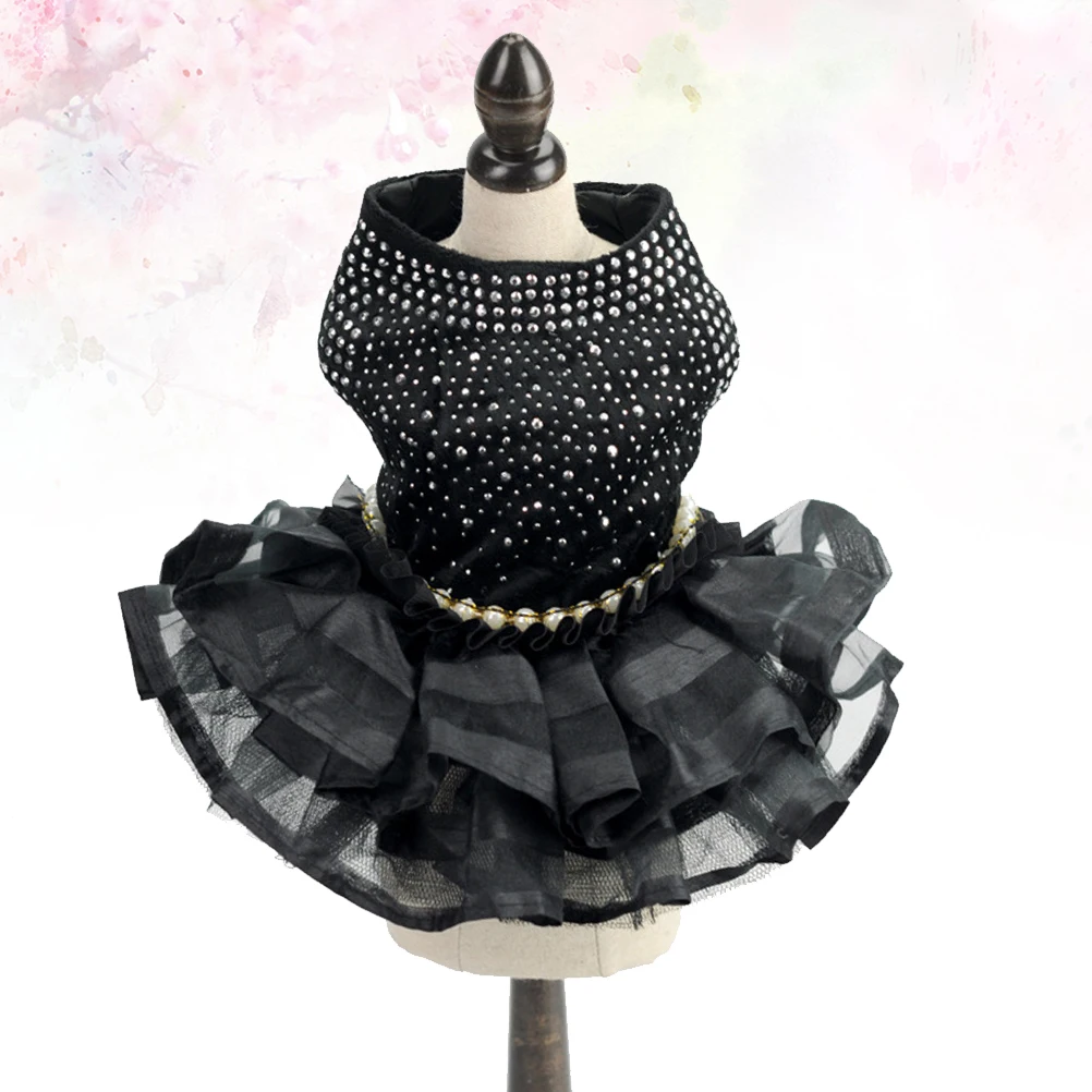 

Pet Dress Fashionable Dog Tutu Skirt Soft Breathable Fabric Ideal for Party Banquet Outdoor Activities Small Dog Costume