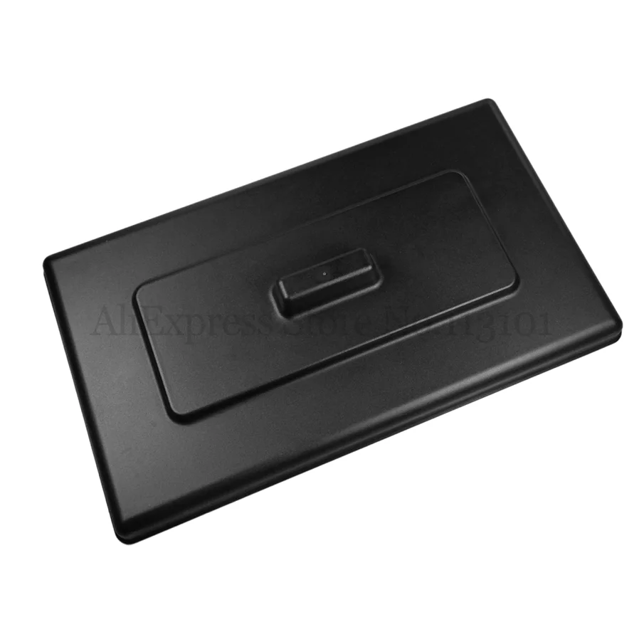 One Rectangle Top Lid New Black Color Plastic Cover Ice Cream Machine Accessories Spare Part For Soft Ice Cream Makers