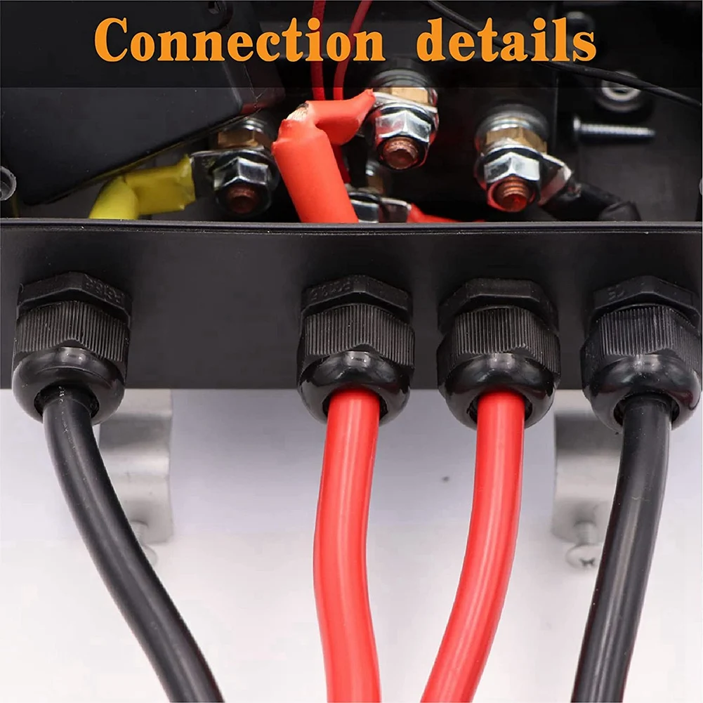 

AB06 Winch Solenoid Relay Control Contactor Box For Electric ATV UTV Winch 12V