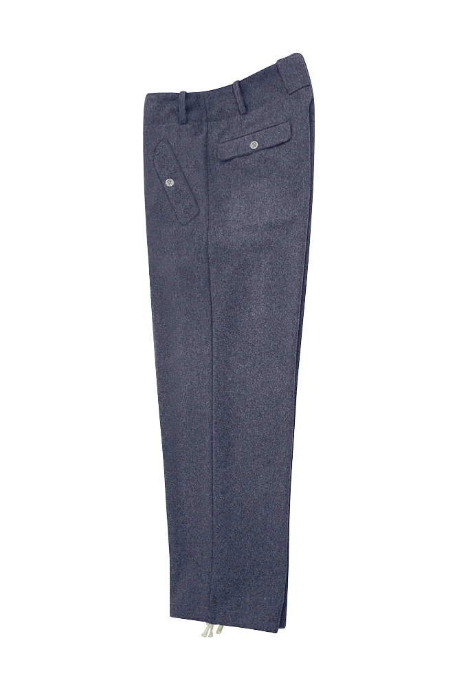 GUWF-007 WWII tedesco M44 blu grigio lana pantaloni