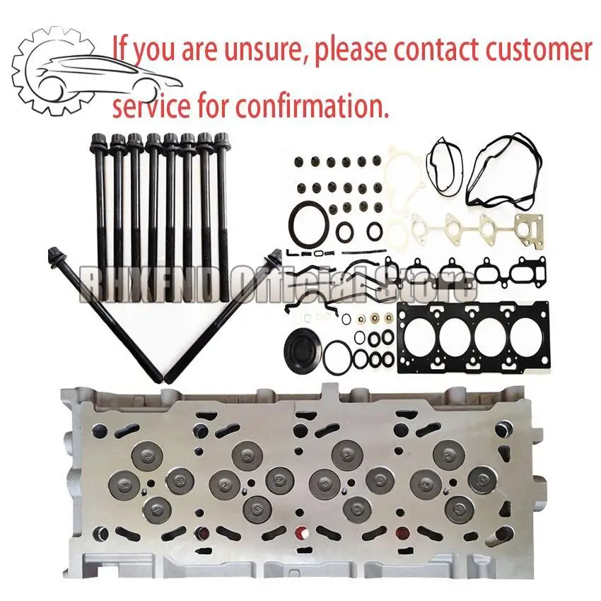 Complete D4EA Cylinder Head 22100-27901 22100-27000 22100-27900 For Hyundai Trajet Elantra Santa Fe Tucson Sonata NF  1991cc