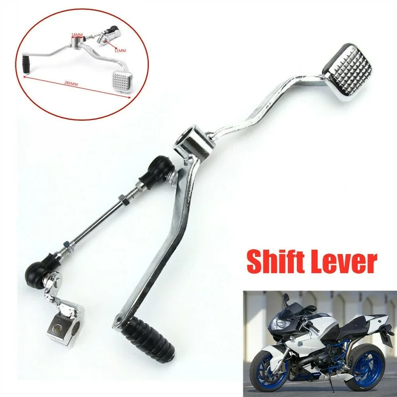 1pcs Motorcycle Aluminium Gear Shift Lever Shifter Pedal Assembly Foot Rest Bracket