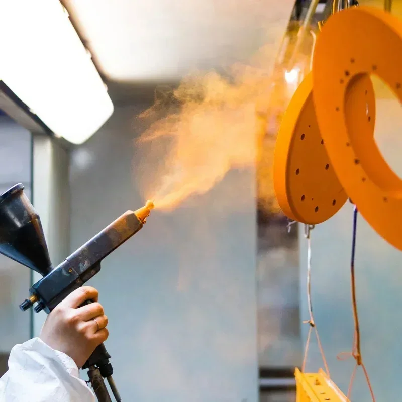 yyhcPowder Coating Spray Gun Incl Cascade,nozzle,cup,cable For Gema Easy Operate Gun