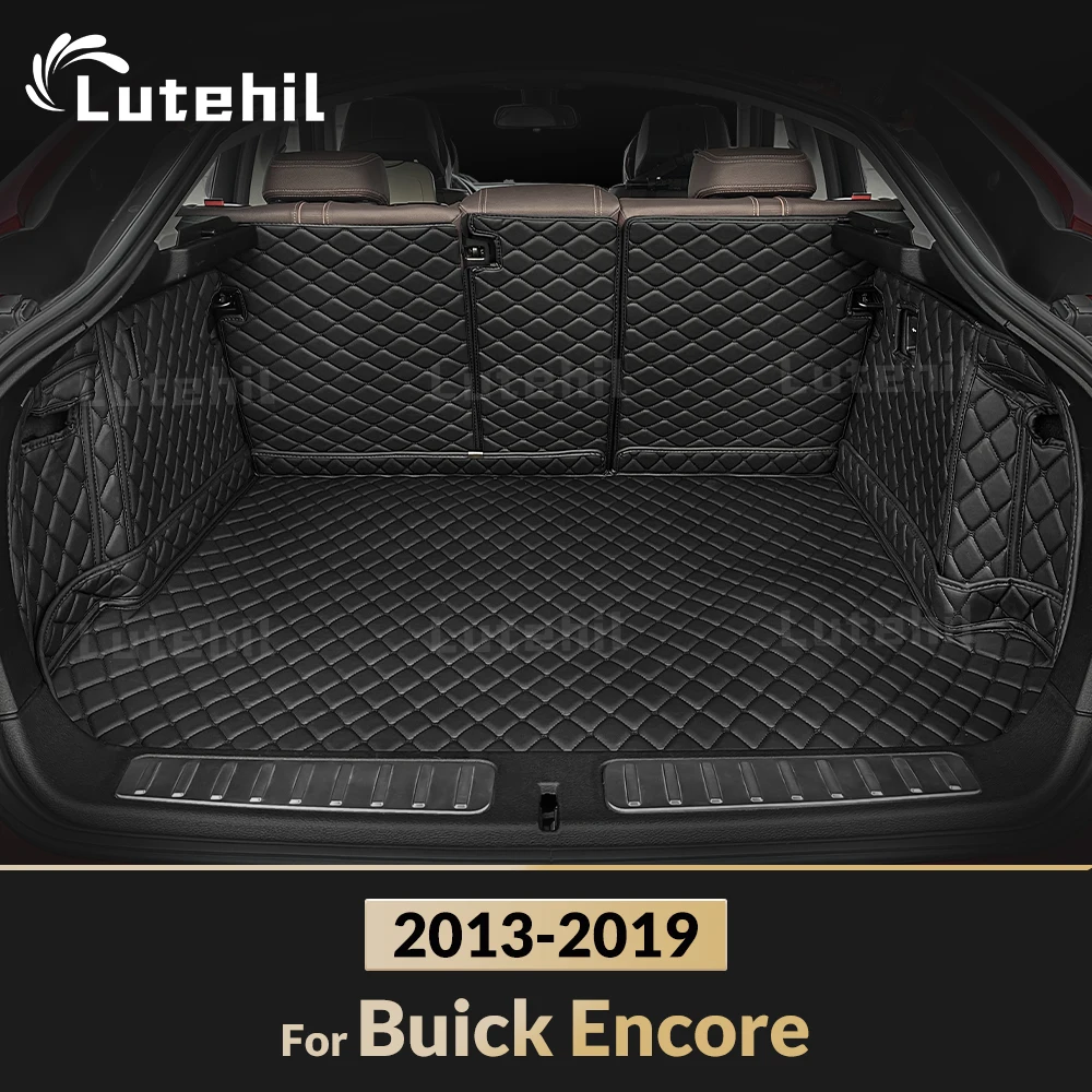 For Buick Encore 2013-2019 18 17 16 15 14 Auto Full Coverage Trunk Mat Car Boot Cover Pad Cargo Liner Interior Accessories