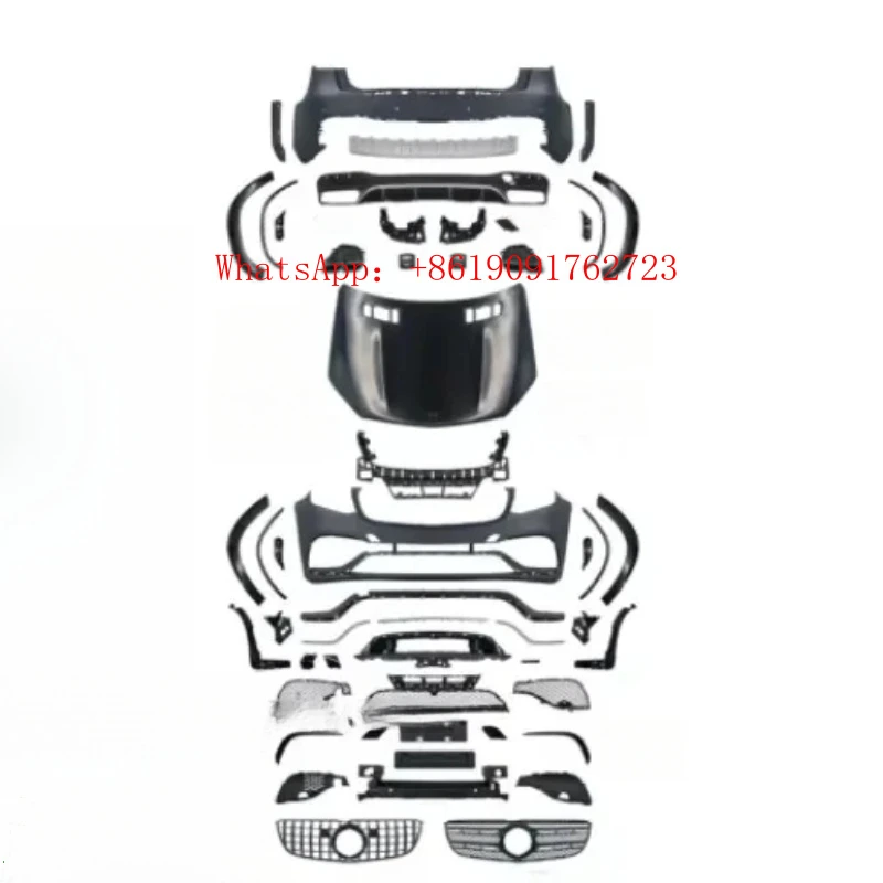 

Лидер продаж с фабрики, хорошее качество для GL X166 2013-2015, обновление до GLS63 X166, стиль Bodykit, бампер, задние фонари, голова