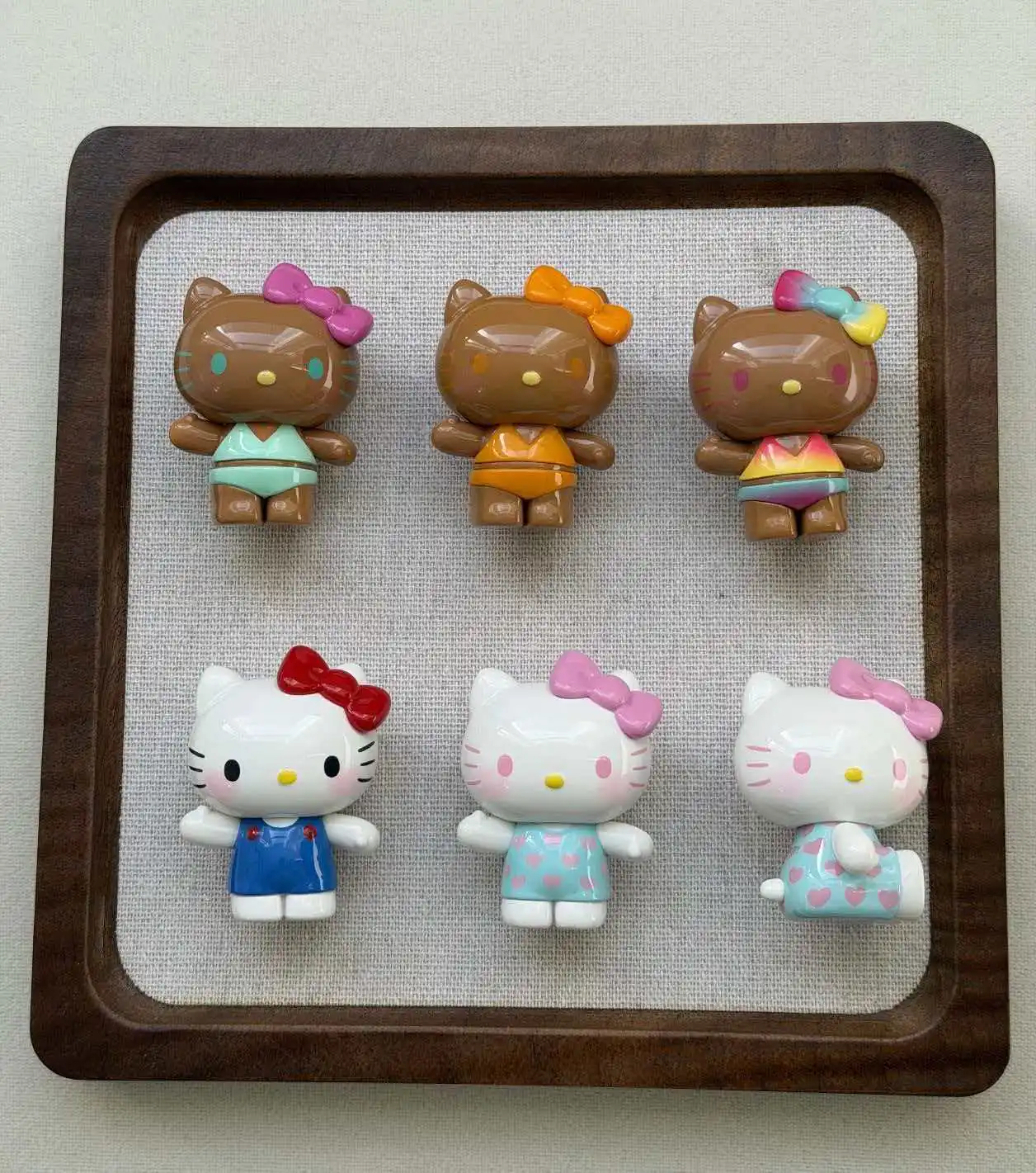 

New Product In Stock Bright Face 2nd Generation Kt Cat Blind Box Cute Doll Desktop Decoration Girl'S Birthday Surprise Gift