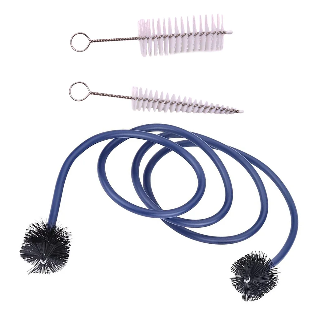 

Trumpet Cleaning Care Kit Flexible Brush Set Mouthpiece Maintenance Tools Plastic Stainless Steel Musical Instruments