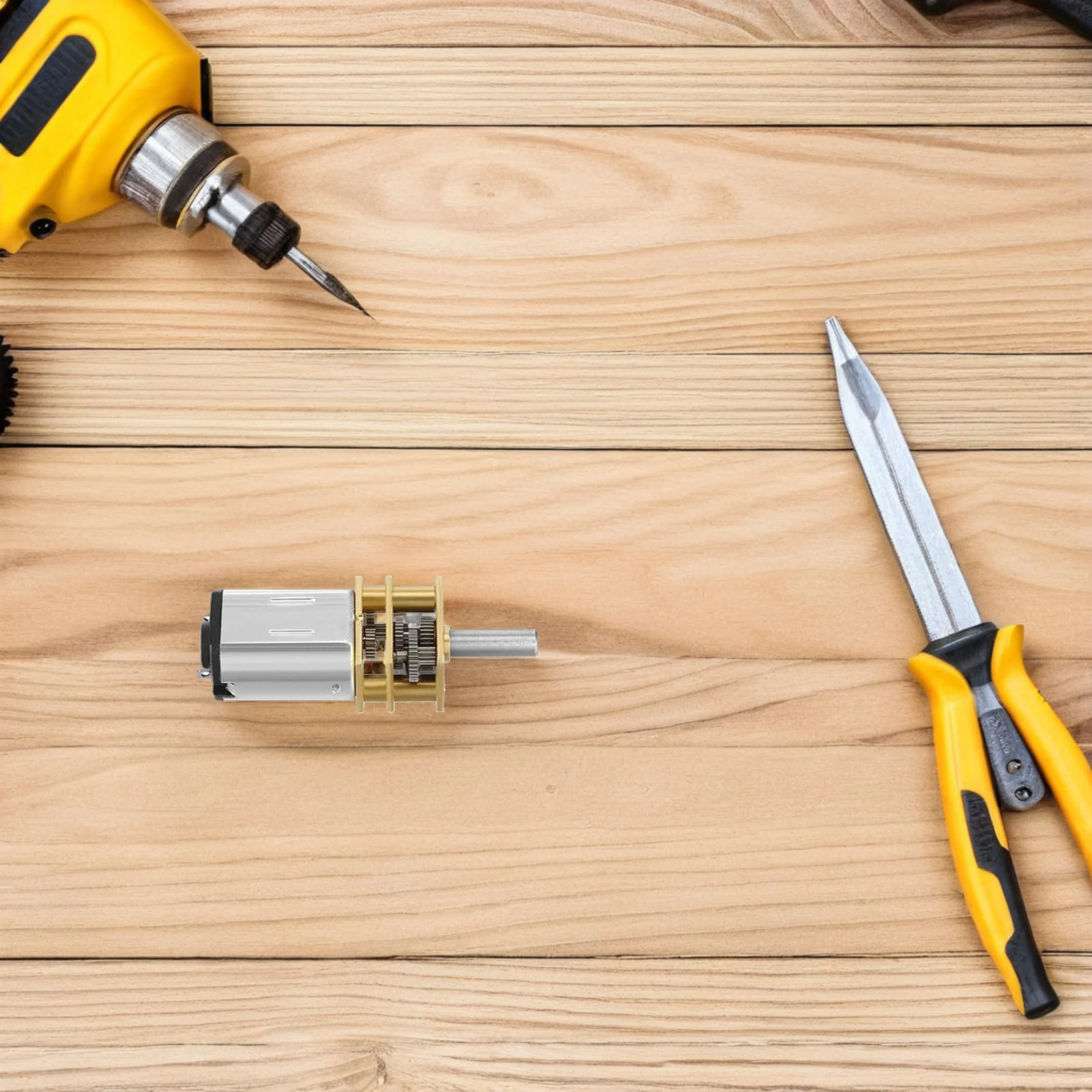 

2Pcs Micro Reduction Motor Metal Geared Motor High Torque Stable Output for Electric Devices DIY Robot Hobby Replacement Motors