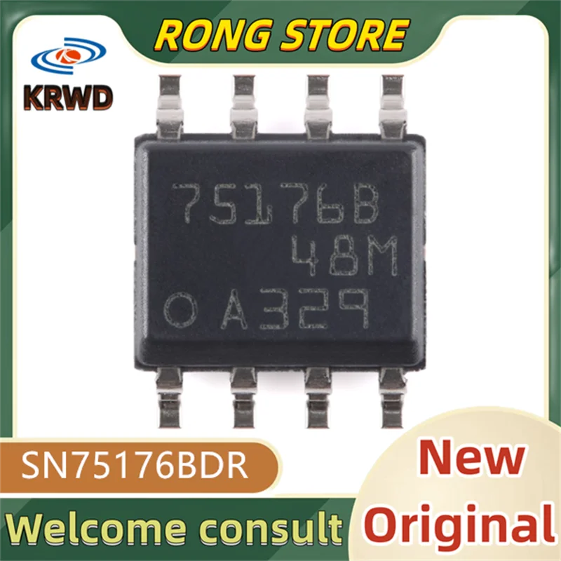 20PCS 75176B NEW Original SN75176BDR SN75176BD SN75176