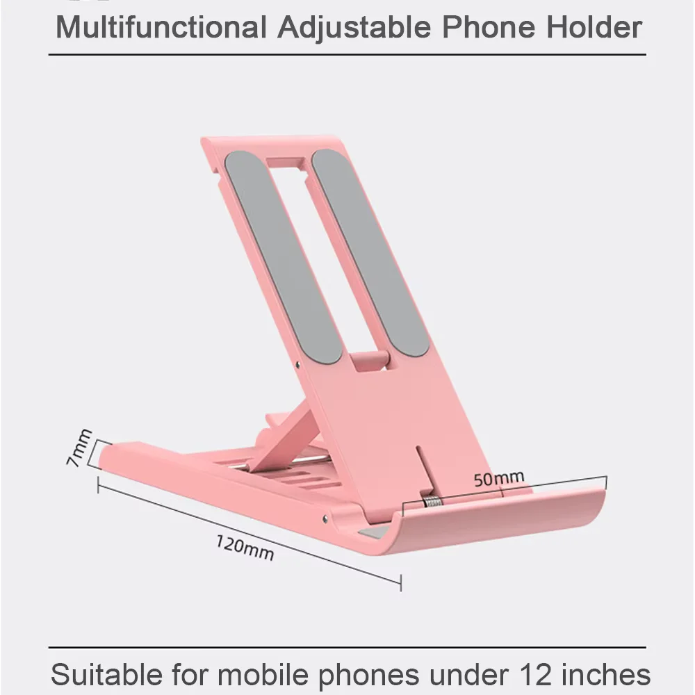 Foldable Desktop Phone Holder Portable Mini Moblie Phone Stand For Xiaomi iPhone Samsung Mobile Phone Support Telephone Holder image 6