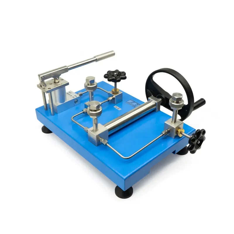 Desktop Air Pressure Calibration Pump Pneumatic Vaccum Pressure Gauge Calibrator