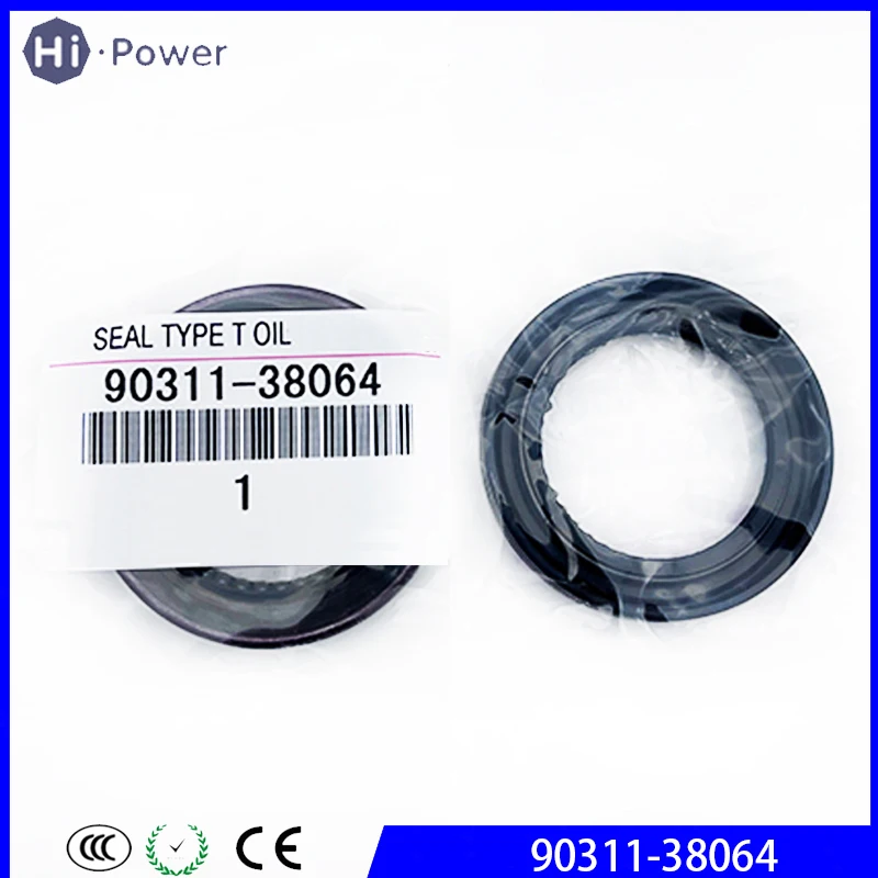 

90311-38064 2~10pcs auto Transmission Oil Pump Seal For TOYOTA COROLLA CAMRY YARIS ECHO WISH Oil Seal car gearbox Kit 9031138064