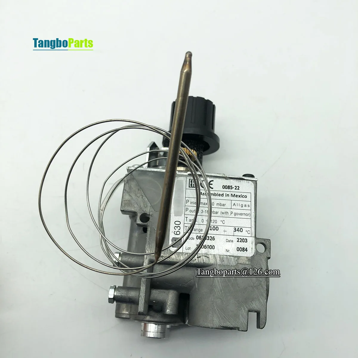 Gas Fryer OVen Spare Parts SIT 630 0630326 0085AP0012 100~340℃ Degree Thermostatic Gas Control Valve For EUROSIT Replace