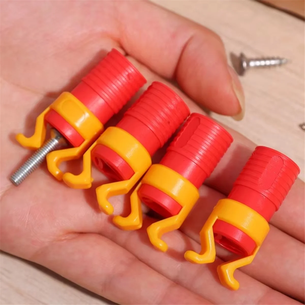 A45I Screw Holder Clamper Screw Fixer Holder Screws Retainers Fixer Fixture Fixed Sleeve Screwdriver Woodworking Drill Tools