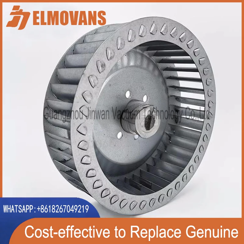 ELMOVANS Vacuum Pump Spare Parts Fans Fit for VT4.40/25 U4.100/70 Vacuum Pump Cost-effective to Replace Genuine