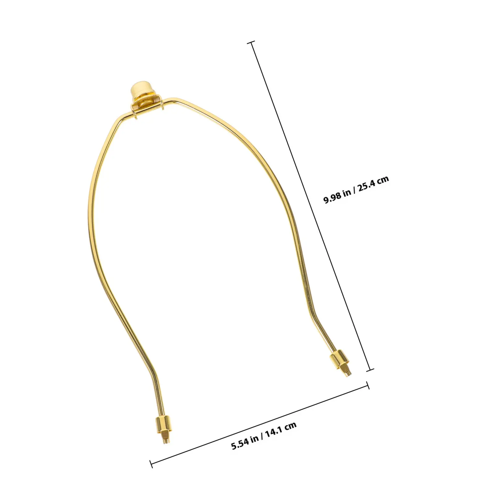 Lamp Shade Harp Holder Bracket Sturdy Iron Material Replacement Part for Table Floor Lamp Lampshade Repair Lampshade Adapter