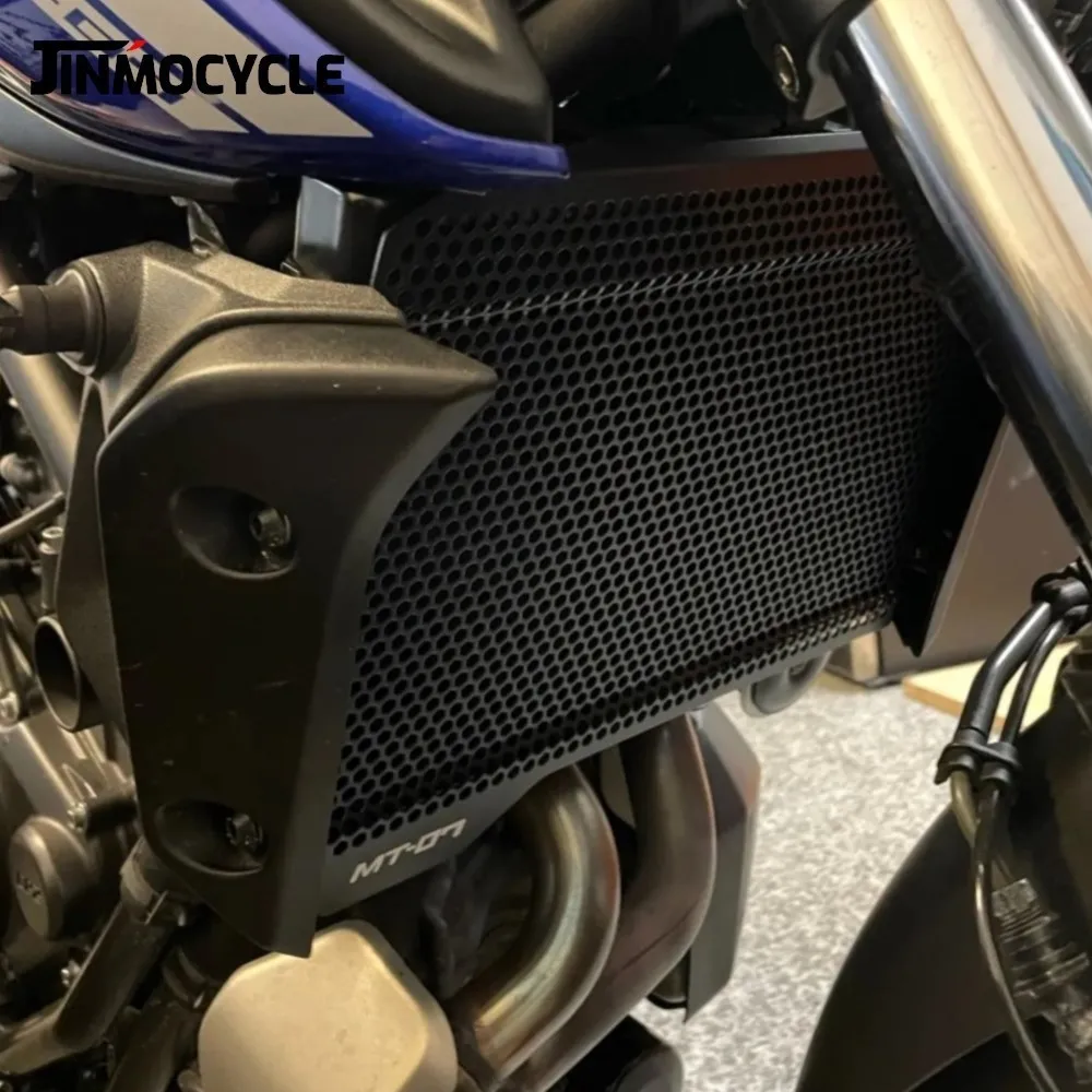 FOR YAMAHA FZ-07 MT-07 MT07 2018 2019 2020 2021 2022 2023 Motorcycle Accessories Radiator Guard Protector Grill Protective Cover 3