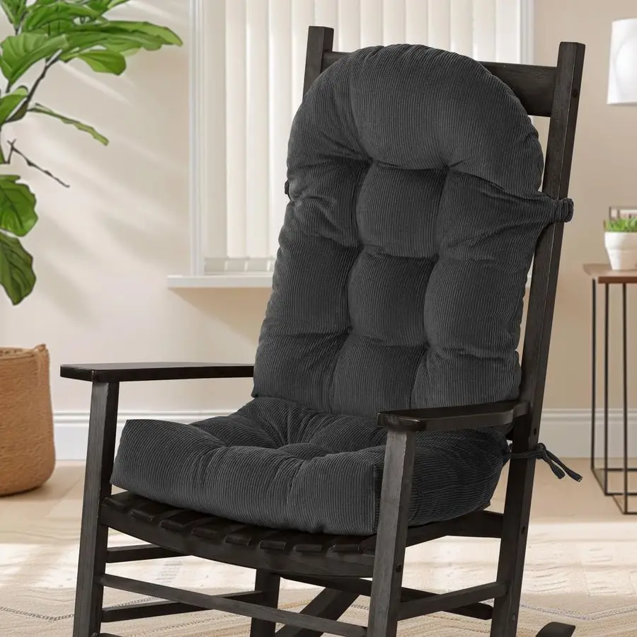 

Подушки для кресел Адирондак, нескользящие, для использования в помещении, с ремнями, стеганые, для спальни и гостиной