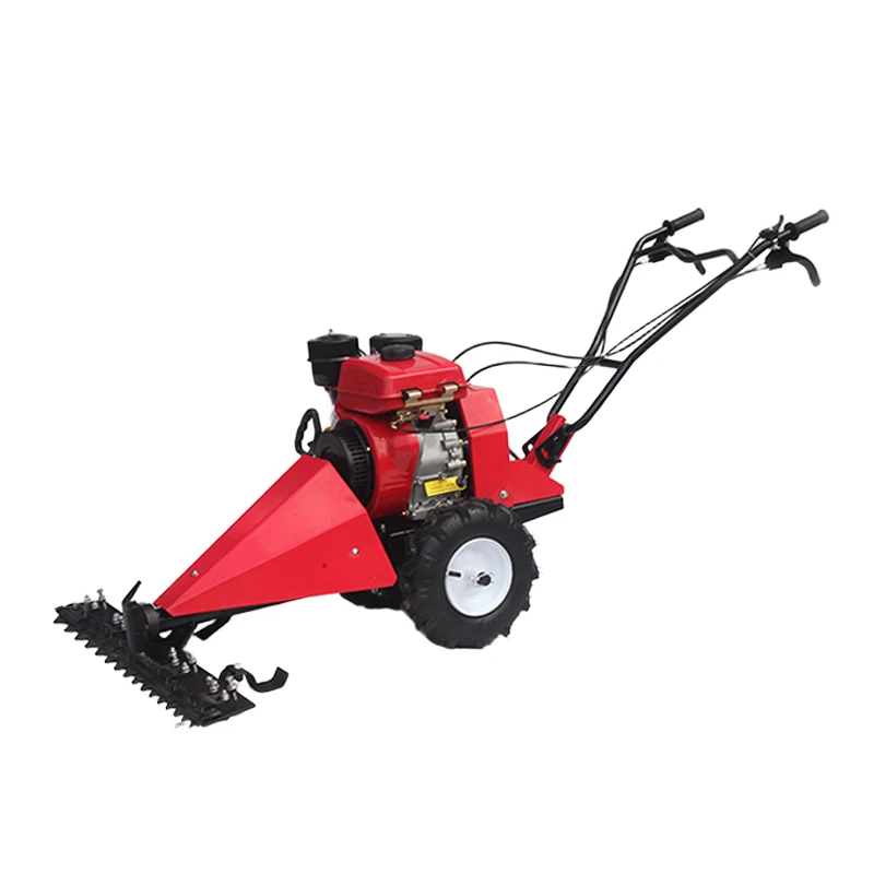 رخيصة الثمن دليل الذاتي جزازة العشب البنزين لآلة قطع العشب جرار المشي الصغير قاطع العشب المنجل بار جزازة #5