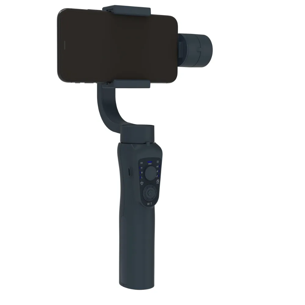 The 3-axis S5B portable mobile gimbal stabilizer is used to support mobile cameras and smartphones