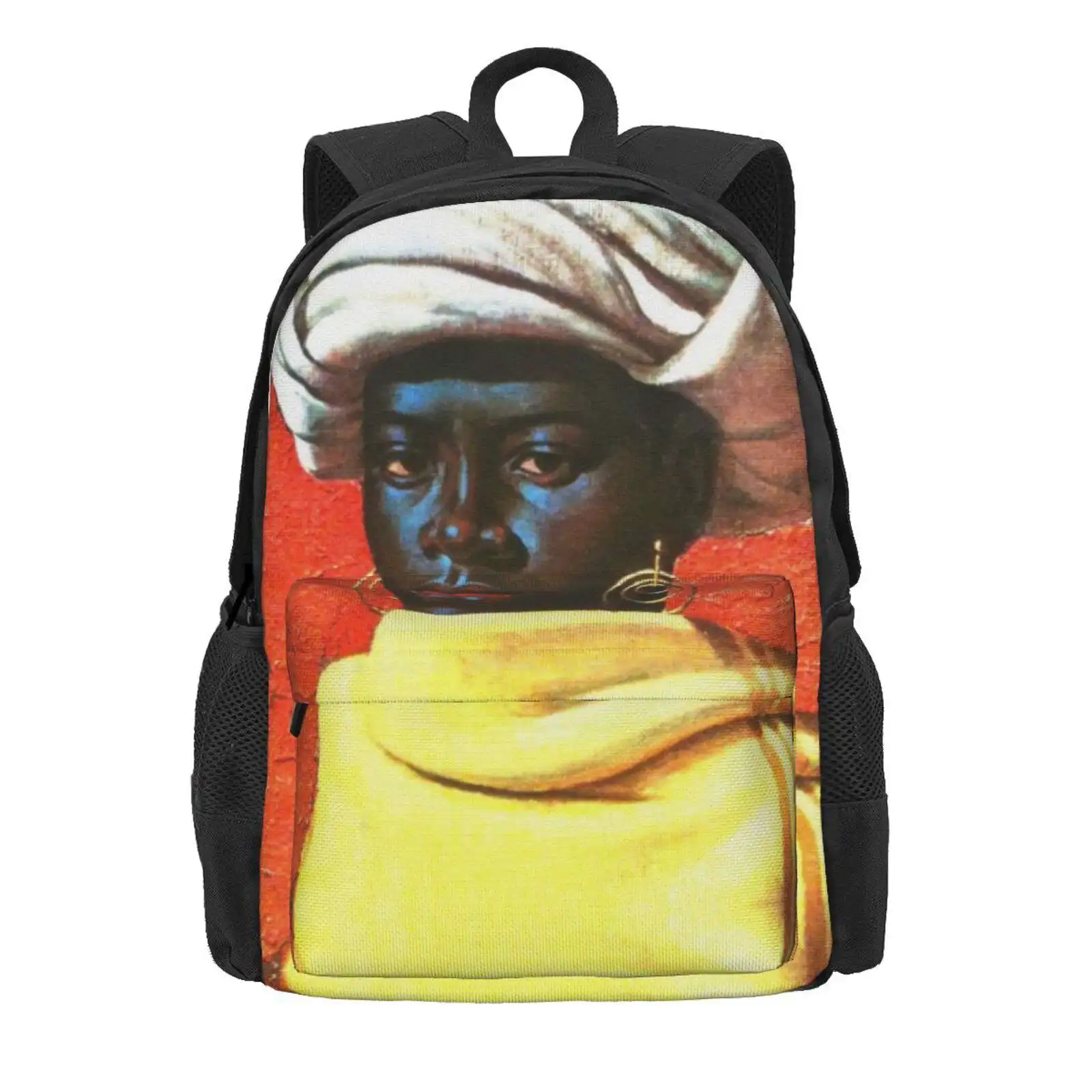 Vladimir Tretchikoff Vintage Painting, Famous Art Reproduction, African Fashion Illustration Hot Sale Schoolbag Backpack