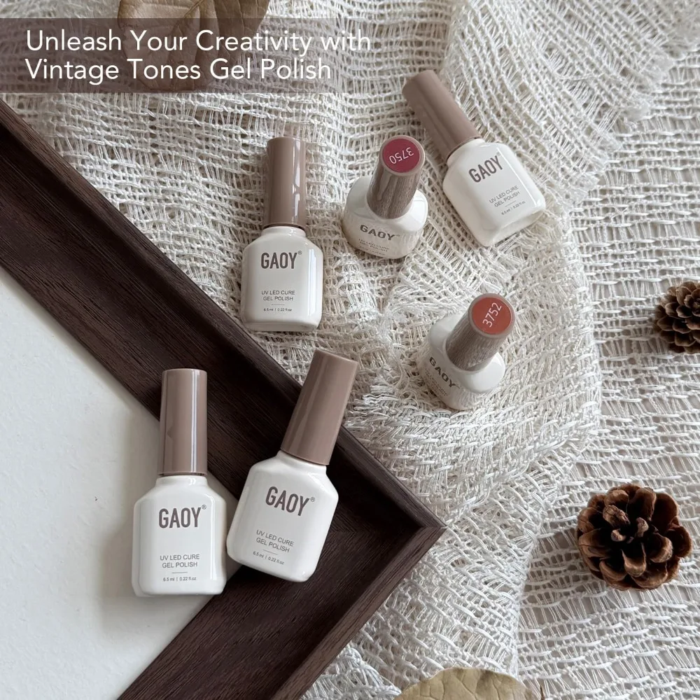 Kit de vernis à ongles Gel 42 pièces avec couche de finition brillante et mate, couche de Base pour Salon et manucure bricolage à la maison