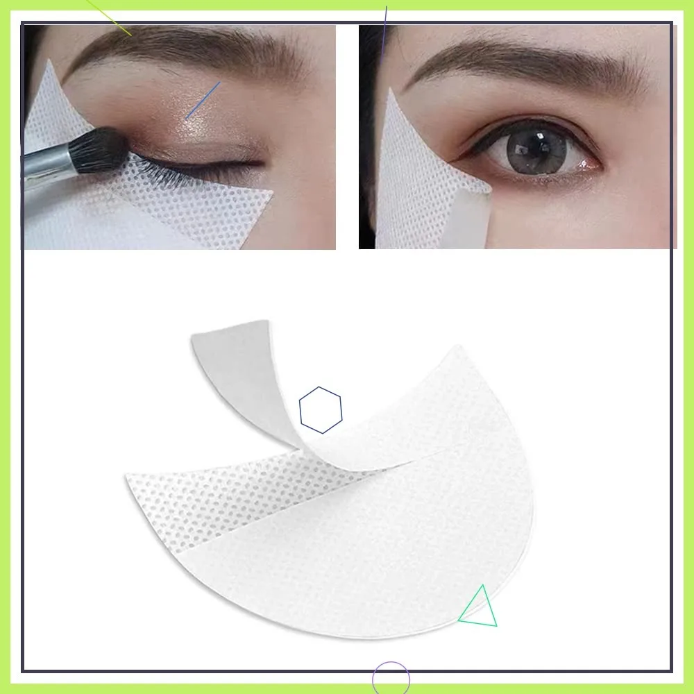 200 Pcs Eyeshadow Shields, Lint-Free Under Eye Patches for Makeup & Lash Extensions