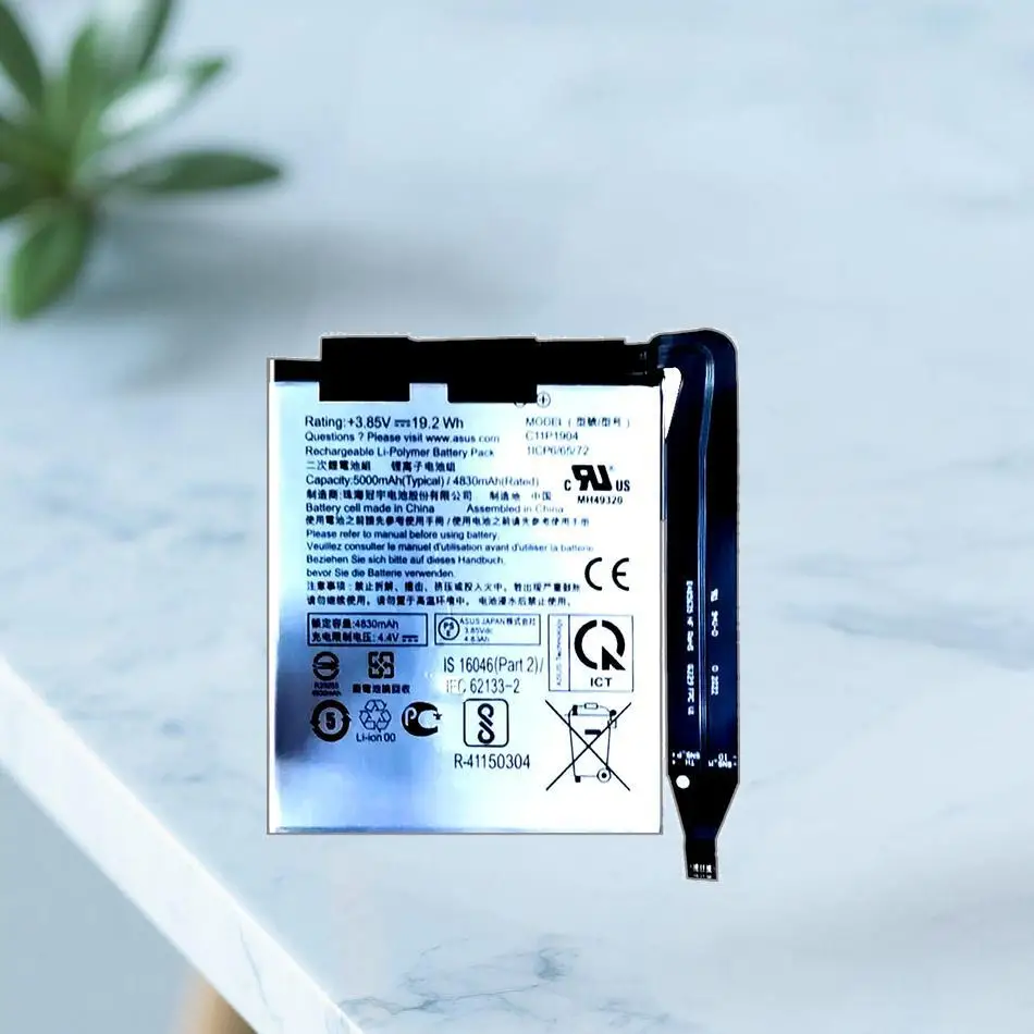

Mobile Phone Battery C11P1904 5000Mah High Capacity For Asus Zenfone 7