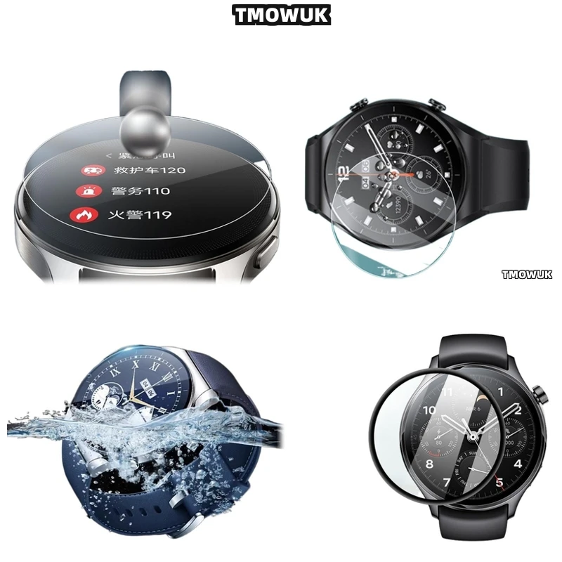 

For Xiaomi Watch Watch S1 S3 Pro S4 Sport, Ultra-Thin 9H Hardness Tempered Glass, HD Anti-Scratch
