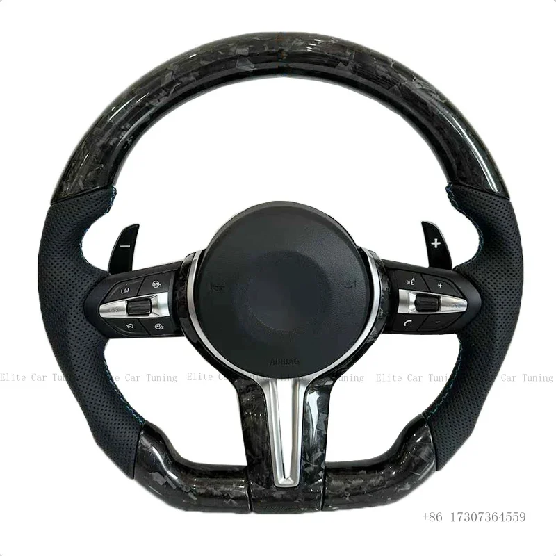 

M Sport Forged Steering Wheel for BMW F10 F20 F30 E90 E91 E92 E93 E70 E71 E72 E53 E89 E86 E84 E83 E81 E87 E82 E88 E60 3 5 Series