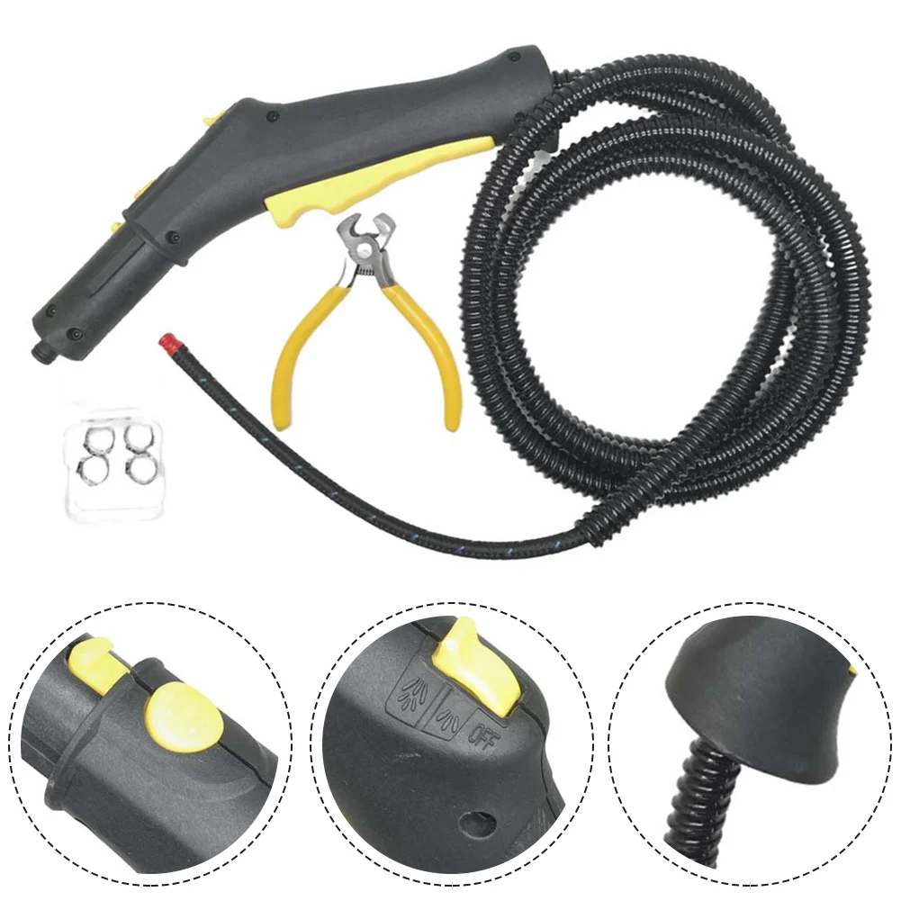 

For Karcher Replacement For Steam Cleaner Hose SC1 SC2 SC3 SC4 4.322-048.3 Steam Switch Control Handle Hose Accessories