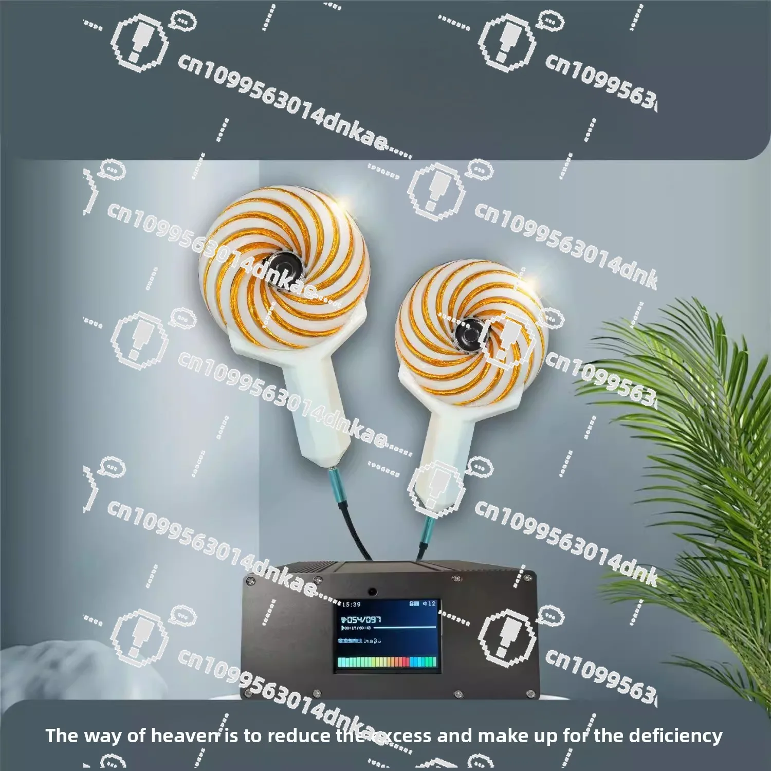 Coil Vortex Field Energy Meter Health Conditioning Qi Charging Assisted Meditation Improves Sleep Plasma