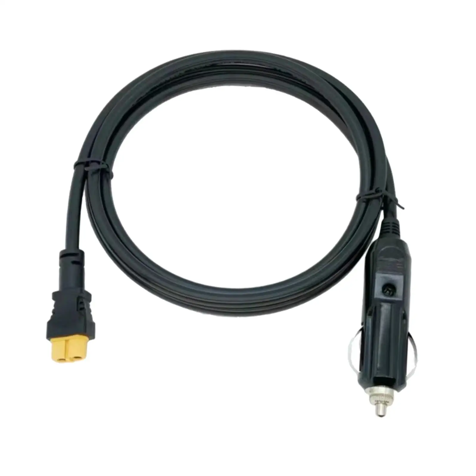1.5M Cigarette Lighter to XT60 Cable Detachable Sturdy Outdoor Power Charging Cable High Performance for Vehicle Attachments